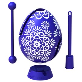Easter Egg Blue: 3D Maze Puzzle, Surprise Toy for Egg Hunt and Easter Decoration, All in One, A Smart Gift for Easter