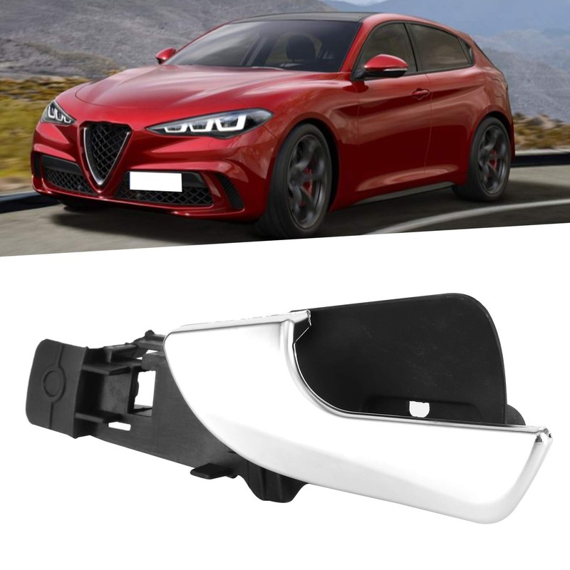 Inner Door Handle Front Left Chrome-Plated Suitable for Alfa Romeo