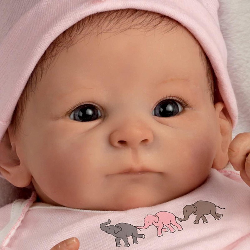 The Ashton-Drake Little Peanut Reborn Baby Doll by Tasha Edenholm,