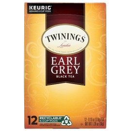 Twinings Tea Earl Grey Tea, K-cup, 12 ct