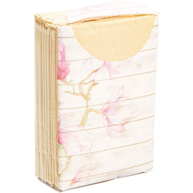 60 Pack Facial Pocket-Size Individual Tissues Bulk, Always Pray and