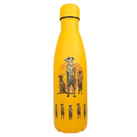 NatureVac Meerkat by Deluxebase Insulated Reusable Travel Vacuum Bottle for Hot Water Coffee Tea
