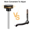YIBEICO 100MM Clamp Screw Bolt for Thrustmaster T80 T100 T150