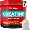 Ohmino- Complemento de Complejo de Creatina Patentado Vegano, Sin Azúcar,