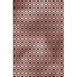 Rose Gold and Black Bohemian Composition Notebook - Small Ruled Notebook - 6x9 Lined Notebook (Softcover Journal / Notebook / Diary) (6x9 Lined Softcover Notebook, Band 5)