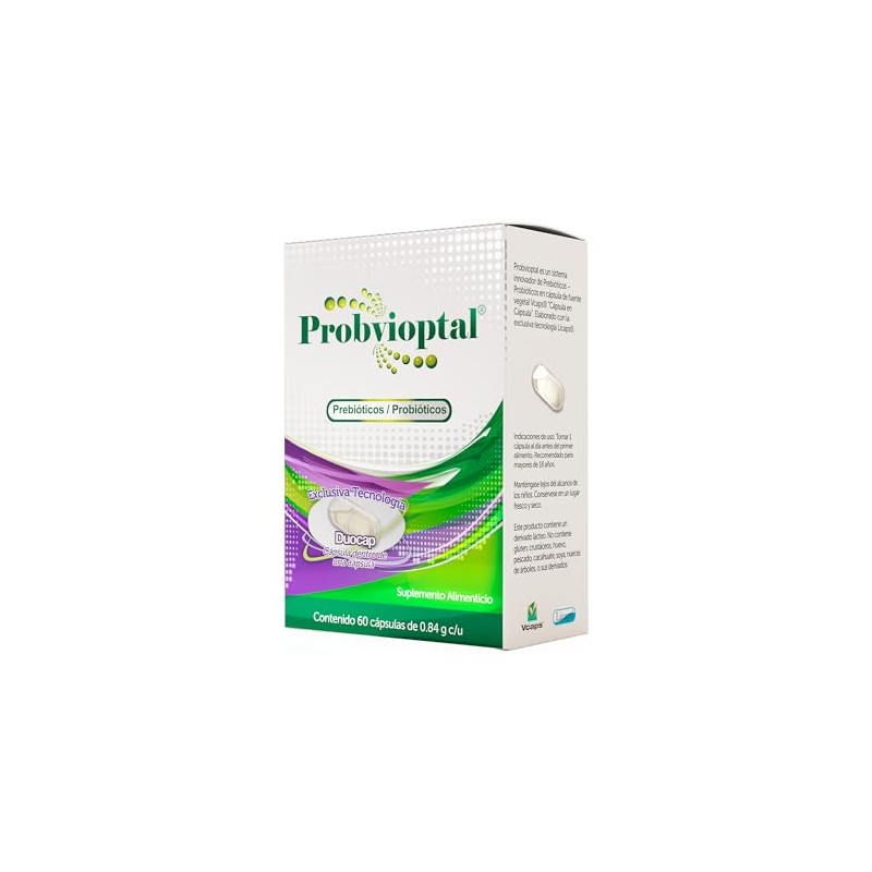 Bomuca - Bomuca, Probvioptal, Prebiòticos/Probiòticos, 60 càpsulas.