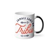Thermoreagierende Tasse Magische Tasse – Nie ohne meinen Familienstamm Humor