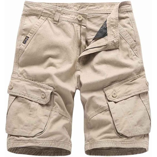 Basoteeuo Mens Cargo Shorts Casual Lightweight with Multi Pockets Summer