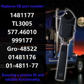 1481177 Turn Signal Switch Fit for Freightliner FLD Series,Heavy Duty Multifunction Switch Replace 999177 1481177 01481176 577.46010 Gro-48522,TL3005