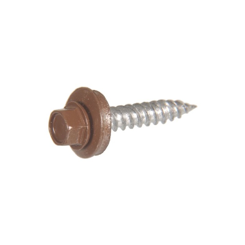 The Hillman GroupThe Hillman Group 35289 Self-Piercing Sheeters Screw Brown