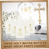 iplusmile 6Pcs Church Holy Water Bottles for Baptism and Exorcism