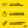 Pennzoil High Mileage 10W-40 Motor Oil, 1 Quart (6 Pack)