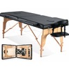 CHRUN Massage Table Portable Wooden Lash Bed 24" Wide Massage