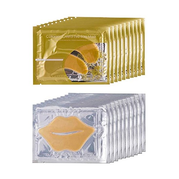 Theshiry Theshiry 10 Pairs Collagen Crystal Eye Mask and 10