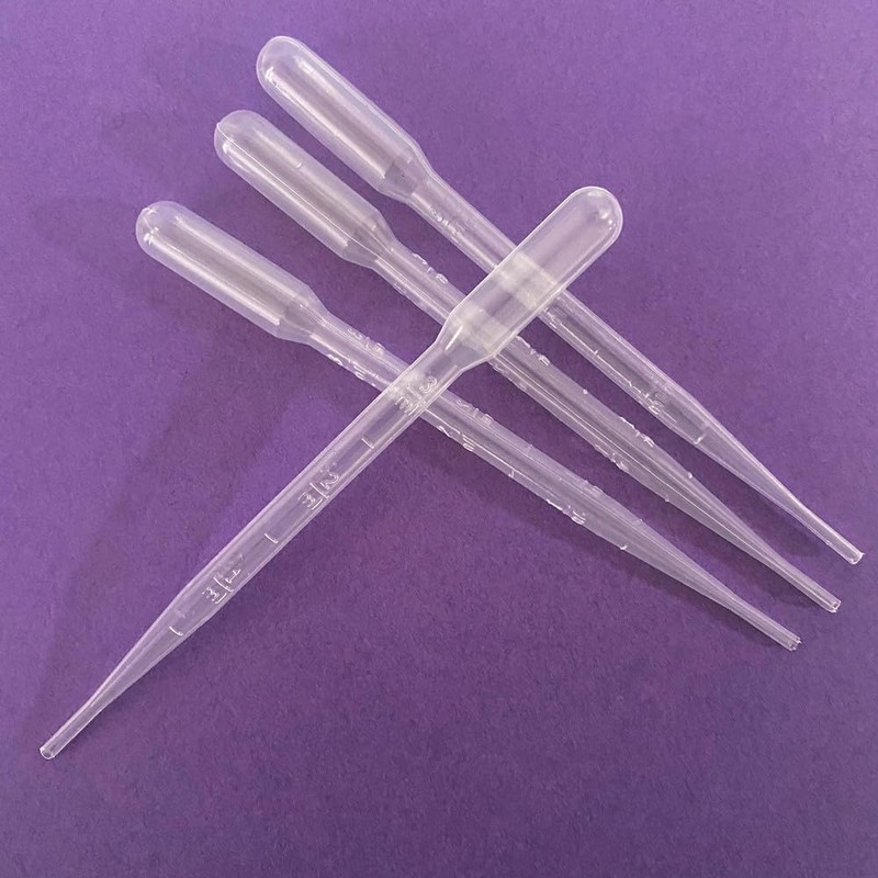 30Pcs 3ml Pipettes Plastic Pipette Dropper Transfer Pipettes Eye Dropper