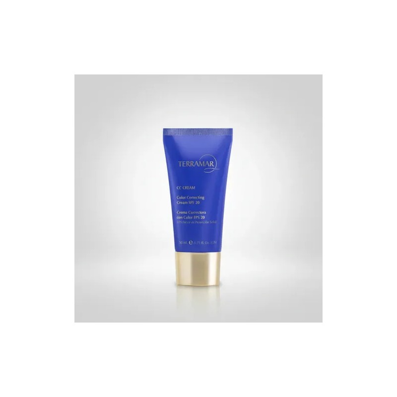 Cc Cream Terramar 50ml Fps 20 Acabado Natural