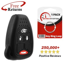 Extra-Partss Keyless Entry Remote Cover Case Silicon Rubber Skin Jacket for Chrysler 4b