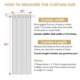 H.VERSAILTEX Bedroom Curtain Panels Blackout Draperies Room Darkening Curtains Window Panel Drapes - (Plum Purple Color) 1 Pair, 52 by 84-inch, 8 Grommets/Rings per Panel