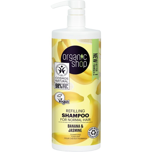 Organic Shop Banana & Jasmine Refilling Shampoo , 1 l