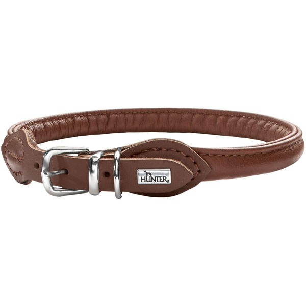 HUNTER Round and Soft Nickel-Plated Collar, 35/8, 28 x 32