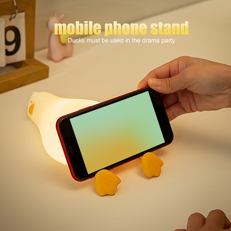 Duck Night Light for Kids 5V USB Charging 3 Levels