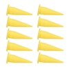 50Pcs Caulk Cone Nozzle PE Plastic Fine Tip Reusable Caulking