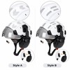Safety Helmet with Built-In Visor & Removable Earmuffs – Style