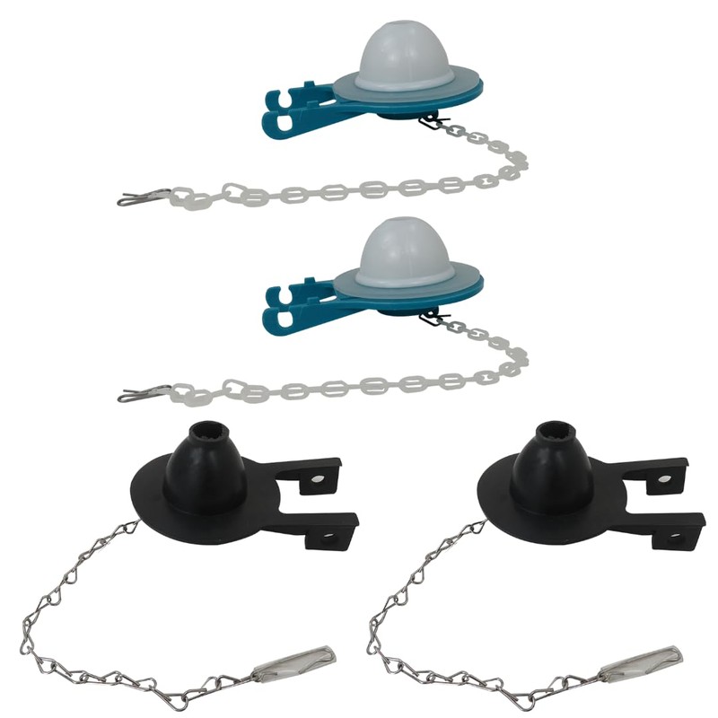 2024 Upgrade Flexible Rubber Toilet Flapper - Prevents Leaky, Corroded