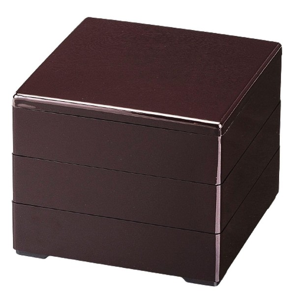 J-kitchens Gotobushi Heavy Box, Made in Japan, 3 Tiers, 6.5