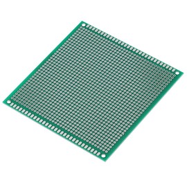 Heevhas Universal Board Double Sided PCB Universal Circuit Board Hole Grid Board PCB 10x10cm Prototype Kits PCB Board (Pack of 5)
