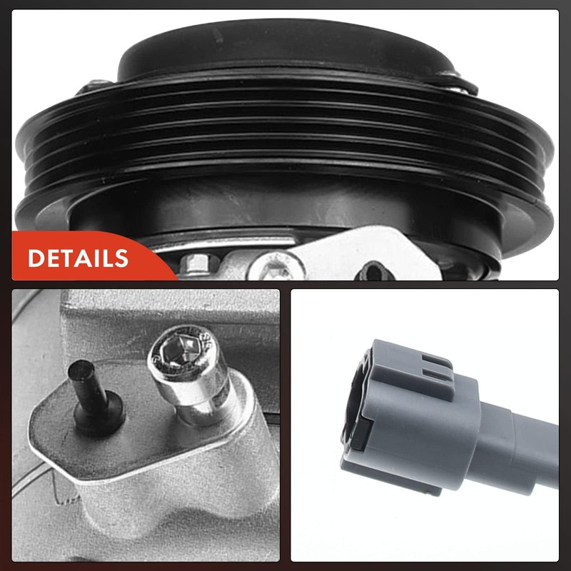 A-Premium Air Conditioner AC Compressor with Clutch Compatible with Subaru