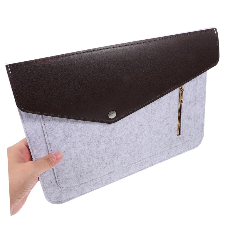 Operitacx Laptop Bag for Men and Women with Zip Shockproof