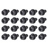 sourcing map M6 x 16mm Carbon Steel Phillips Pan Head