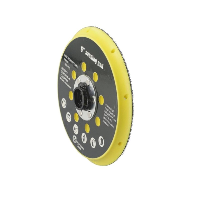 2 x Trade-Shop Sanding Disc Backing Pad 150 mm Compatible