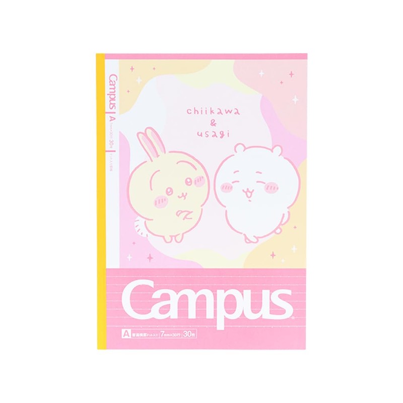 Sunstar Stationery S2691680 Chiikawa Notebook, Campus, A-Ruled