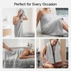 ecolook Bath Towels Set of 4,100% Cotton,27 x 55 Inches,Quick-Drying
