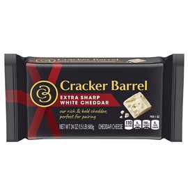 Cracker Barrel Extra Sharp White Cheddar Cheese, 24 oz.