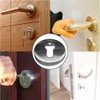 Keyhole Covers, Pack of 2 Stainless Steel Keyhole Covers, Round