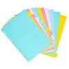 TSI 64512 Index Dividers Made of Sturdy Manila Cardboard 12