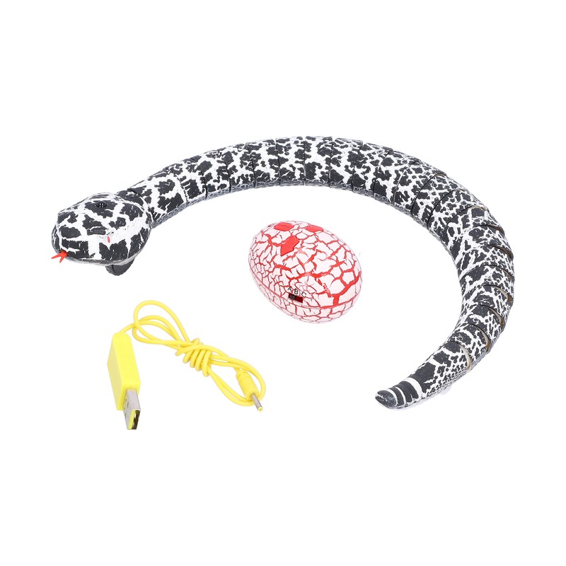 Infrared Remote Control Rattle Snake BatteryPowered Robotic Snake Toy Kids