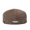 Zcargel Newsboy Hat Flat Cap Corduroy Flat Cap Driving Hat