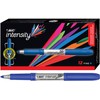 BIC Intensity Permanent Markers, Fine Point, Blue, Vibrant & Long-Lasting,