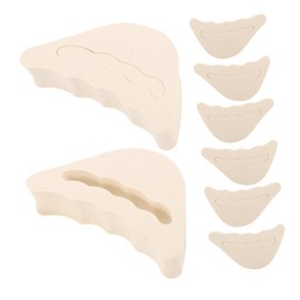 FOMIYES 8Pairs Invisible High Heel Cushion Inserts Slip Forefoot Pads for Reduction Comfortable Toe Cushions for Parties Weddings and Events Discreet Foot Comfort
