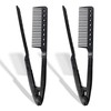 Hair Straightening Comb – Heat-Safe, Tangle-Free V-Shaped Styling Tool for