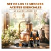 Aceite Esencial Puro y Natural 12 Unidades Para Difusor Y