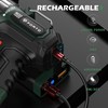 FORTO Compact Rechargeable Spotlight with Adjustable Focus, Handheld Spot Light