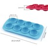 Set of 3, Silicone Chocolate Candy Molds, findTop Round Sphere