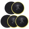 sourcing map 6 Inch Hook and Loop Backing Sanding Pads