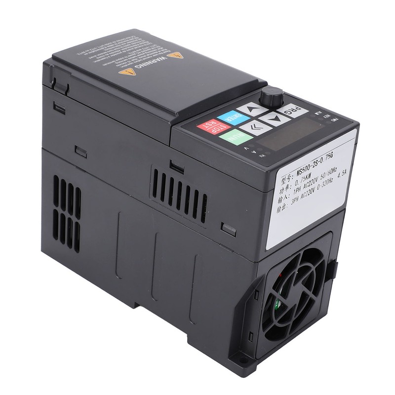 VFD Frequency Inverter 0.75KW 1PH Input to 3PH 4.5A Output