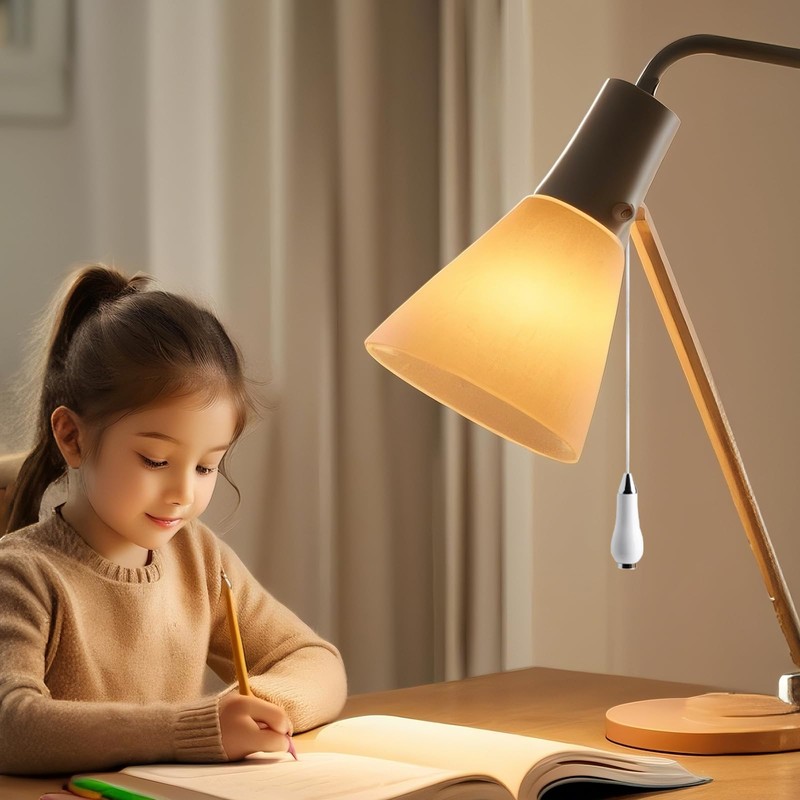 REBUCINA Bathroom Light Pull Cord Handle,Light Pull Handle,Ceramic Bathroom Light